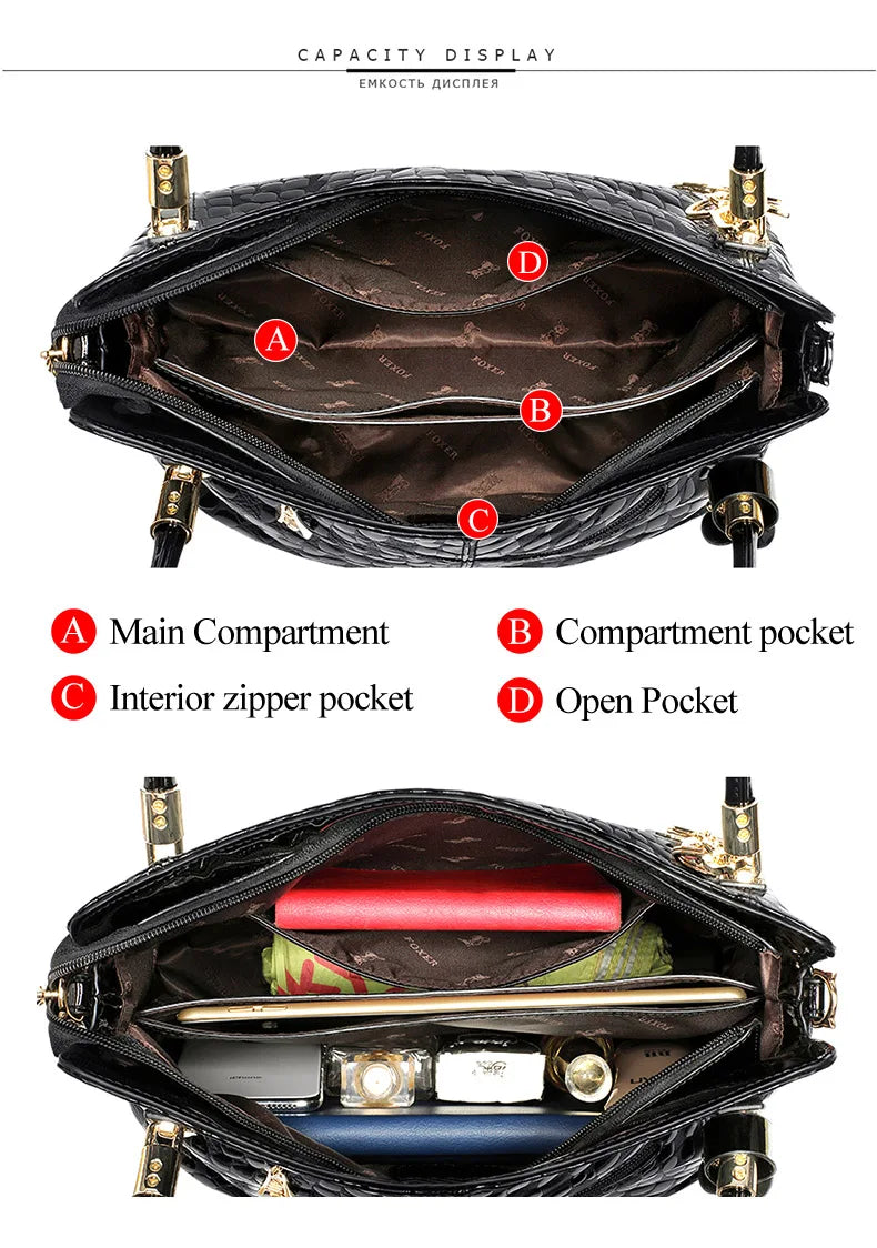 Damen Handtasche aus natürlichem Rindsleder