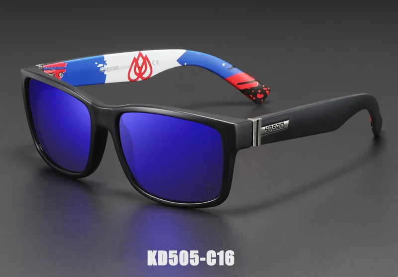 Sonnenbrille Sport polarisiert photochrom Fahren auffällige Farben Hartbox