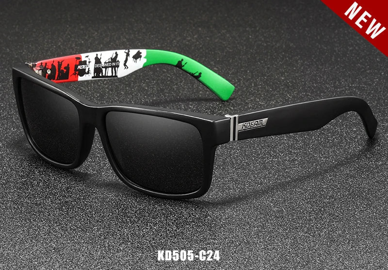 Sonnenbrille Sport polarisiert photochrom Fahren auffällige Farben Hartbox