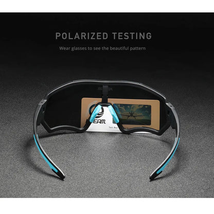 Sonnenbrille Sport TR90 polarisiert Flash-Beschichtung Outdoor Herren