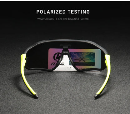 Sonnenbrille Sport TR90 polarisiert kratzfest 1,1mm Linse Herren