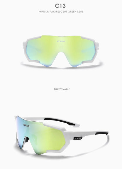 Sonnenbrille Sport TR90 polarisiert Flash-Beschichtung Outdoor Herren