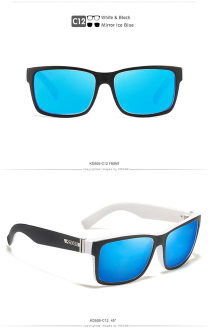 Sonnenbrille Sport polarisiert photochrom Fahren auffällige Farben Hartbox