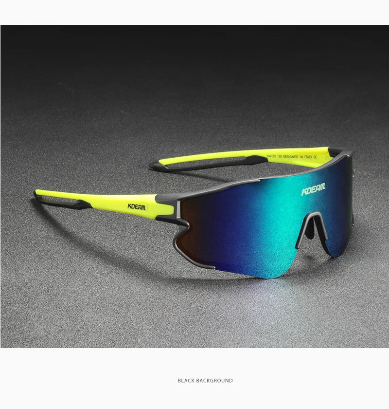 Sonnenbrille Sport TR90 polarisiert kratzfest 1,1mm Linse Herren