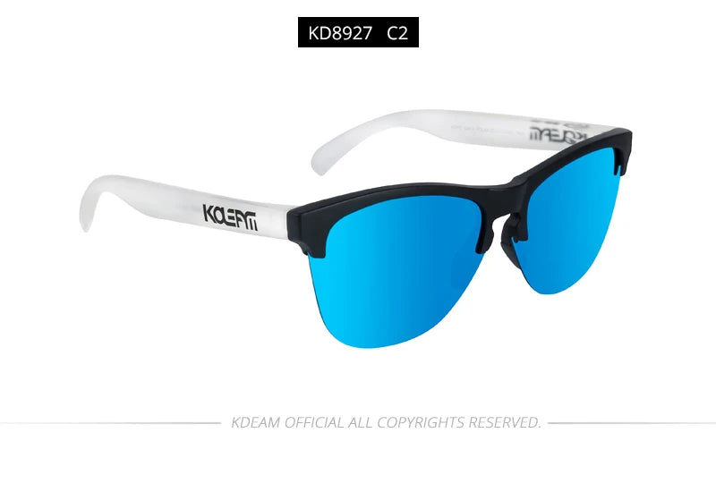 Sonnenbrille Lifestyle Fahren TR90 halbrandlos ultraleicht polarisiert Unisex