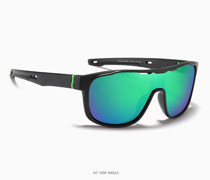 Sonnenbrille Einteiler polarisiert Spiegel winddicht Cat.3 Sport Herren