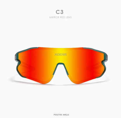 Sonnenbrille Sport TR90 polarisiert kratzfest 1,1mm Linse Herren
