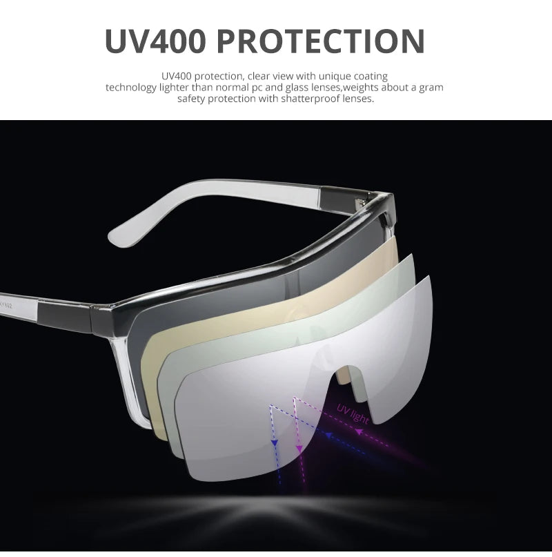 Sonnenbrille Outdoor antireflektierend polarisiert Erdnuss-Box Herren Damen