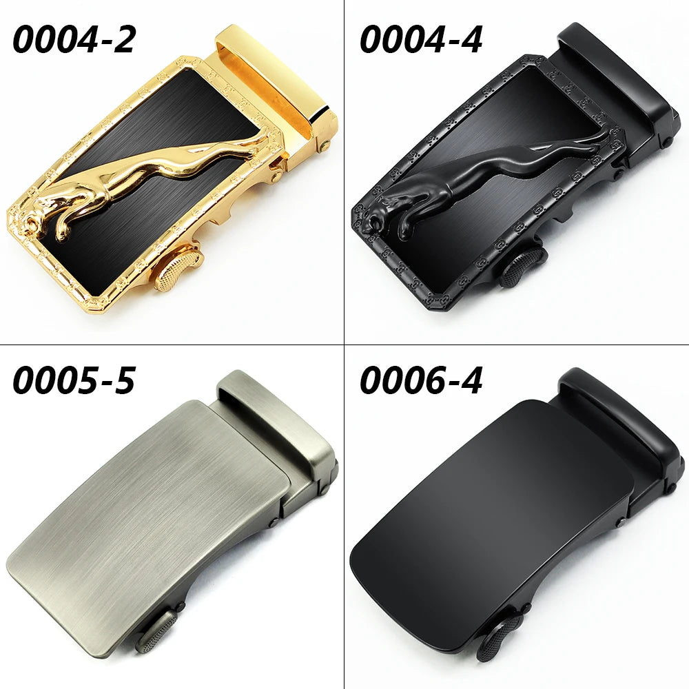 Herren Gürtelschnalle Automatik Ratchet 3,5 cm Freizeitstil Business
