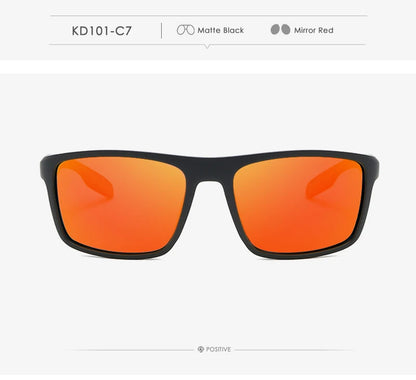 Sonnenbrille rechteckig TR90 ultraleicht polarisiert 1,1mm Fahren Cat.3 Unisex