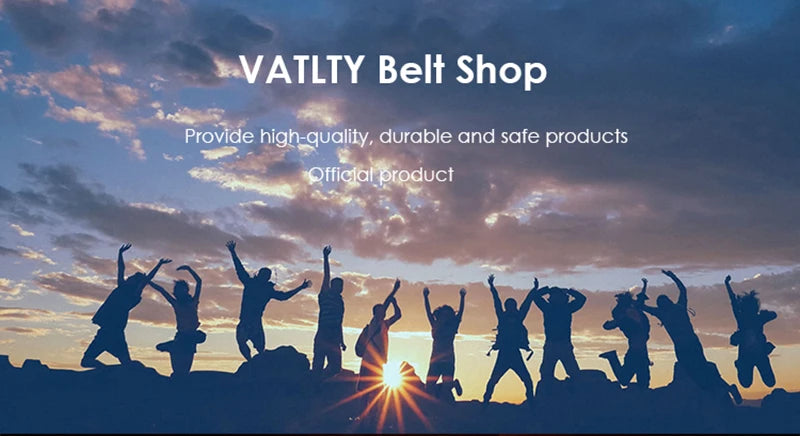 VATLY Tactical Nylon-Gürtel 3,4 cm 1200D mit Automatik-Schnalle Outdoor