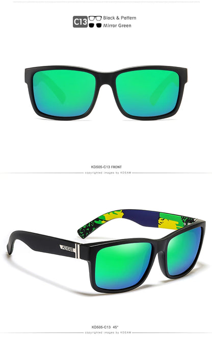 Sonnenbrille Sport polarisiert photochrom Fahren auffällige Farben Hartbox