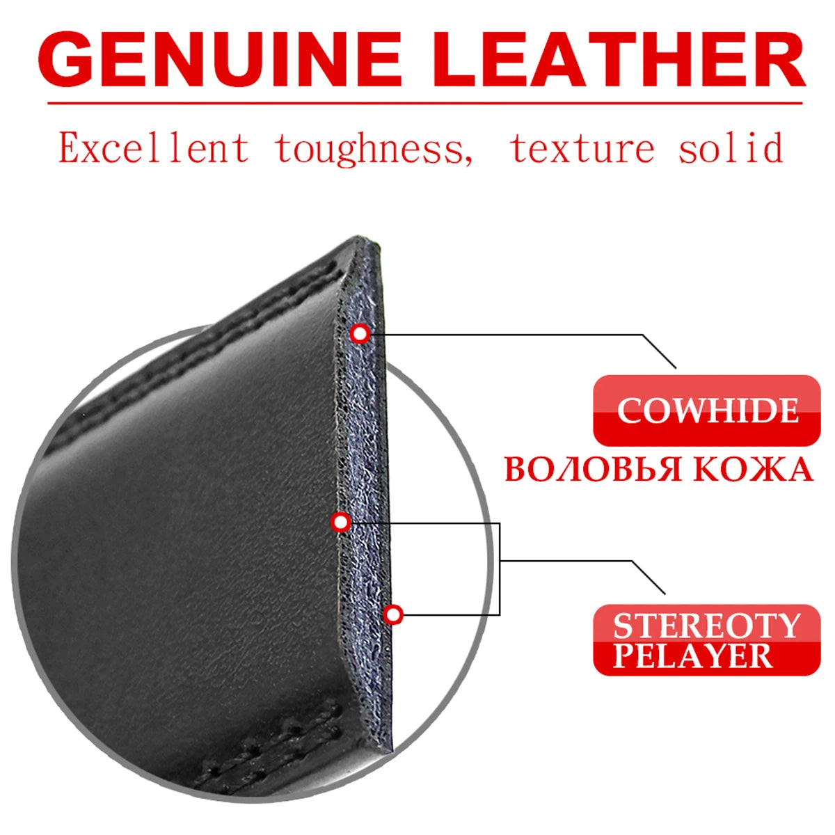 Herren Echtleder-Gürtel 3,5 cm Automatik-Schnalle Rindsleder Business Casual