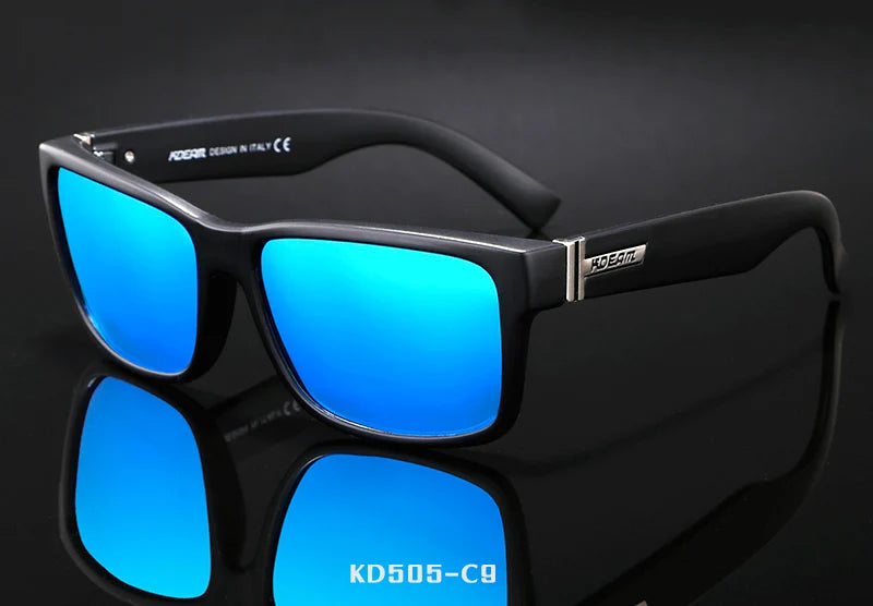 Sonnenbrille Sport polarisiert photochrom Fahren auffällige Farben Hartbox