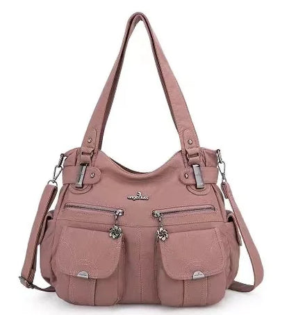 Damen-Handtasche Multifunktionale PU-Tasche Großes Fassungsvermögen Alltagsbegleiter