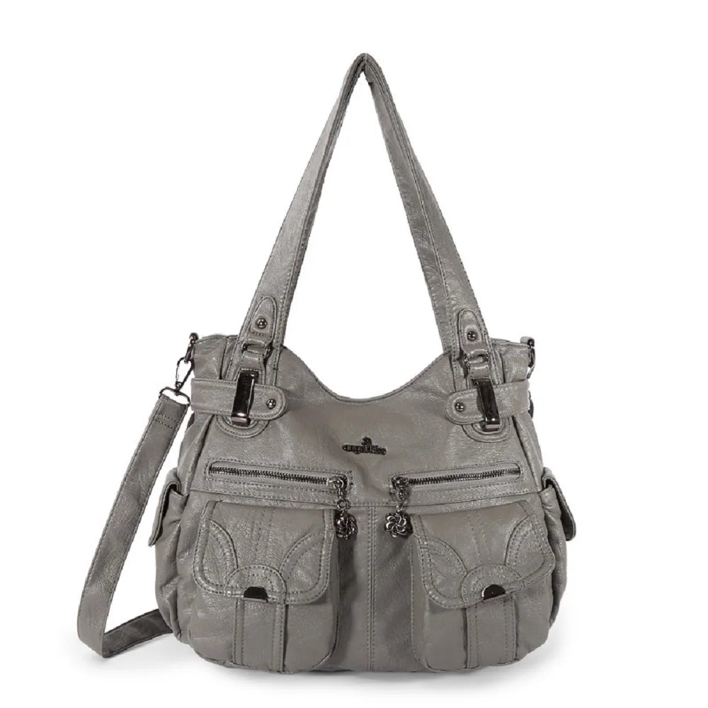 Damen-Handtasche Multifunktionale PU-Tasche Großes Fassungsvermögen Alltagsbegleiter