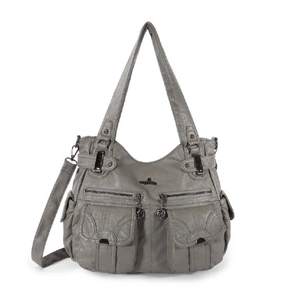 Damen-Handtasche Multifunktionale PU-Tasche Großes Fassungsvermögen Alltagsbegleiter