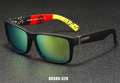 Sonnenbrille Sport polarisiert photochrom Fahren auffällige Farben Hartbox