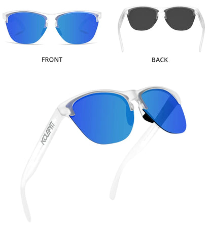Sonnenbrille Lifestyle Fahren TR90 halbrandlos ultraleicht polarisiert Unisex