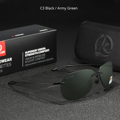 Sonnenbrille Pilot TR90 polarisiert UV400 ultraleicht Luxus Herren