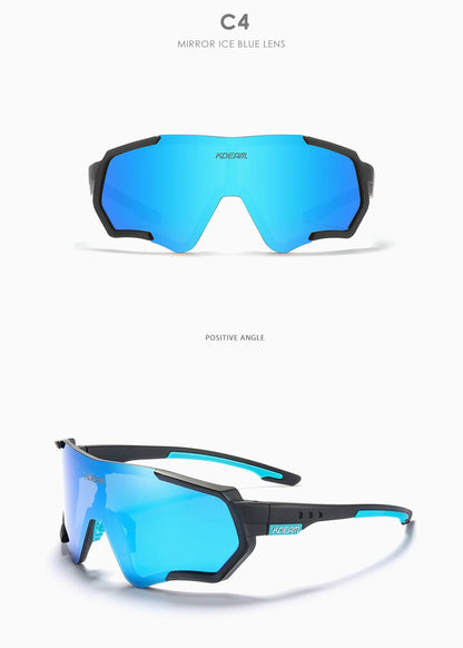 Sonnenbrille Sport TR90 polarisiert Flash-Beschichtung Outdoor Herren