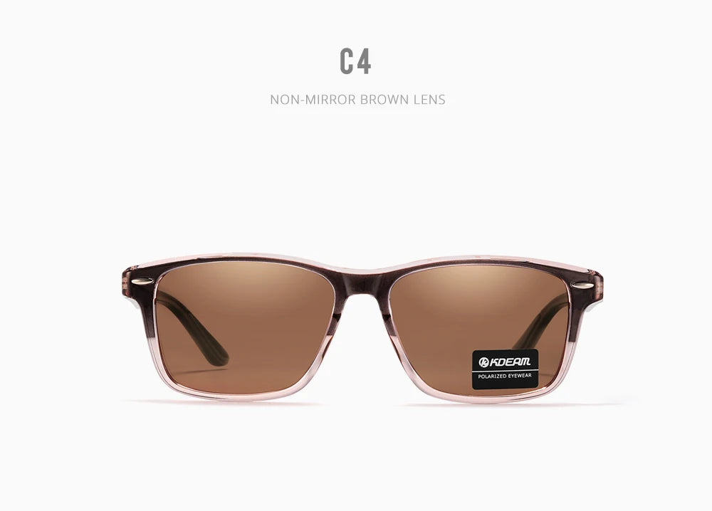Sonnenbrille Sport TR90 Farbverlauf polarisiert 100% UV Angeln Herren