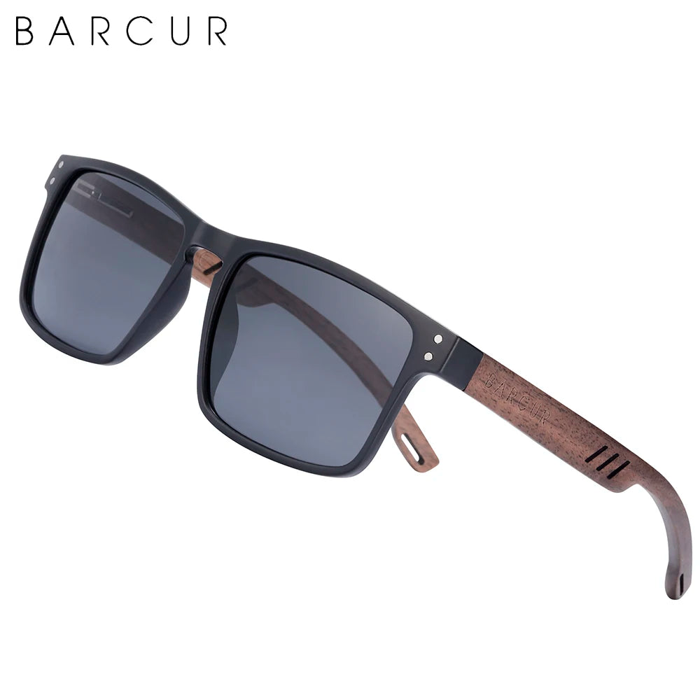 Sonnenbrille Holz Walnuss Marken-Design polarisiert UV400 Herren Damen