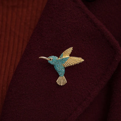 Brosche Tier Pferd Vogel Libelle Insekt Kreativ Party Damen Herren