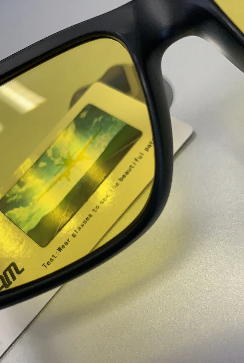 Sonnenbrille quadratisch polarisiert transparent 30 Farben Spiegel Herren