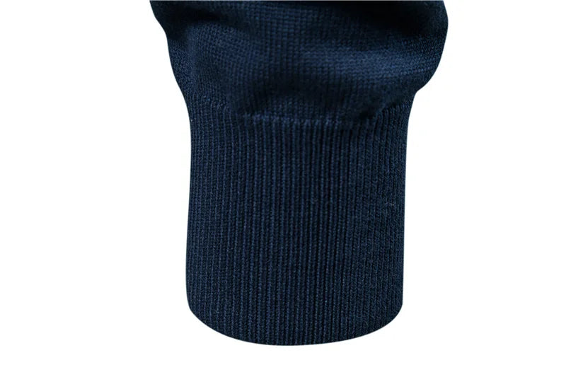 Herren Pullover aus Baumwolle mit lässigem Drop-Hülsen-Design für den Winter