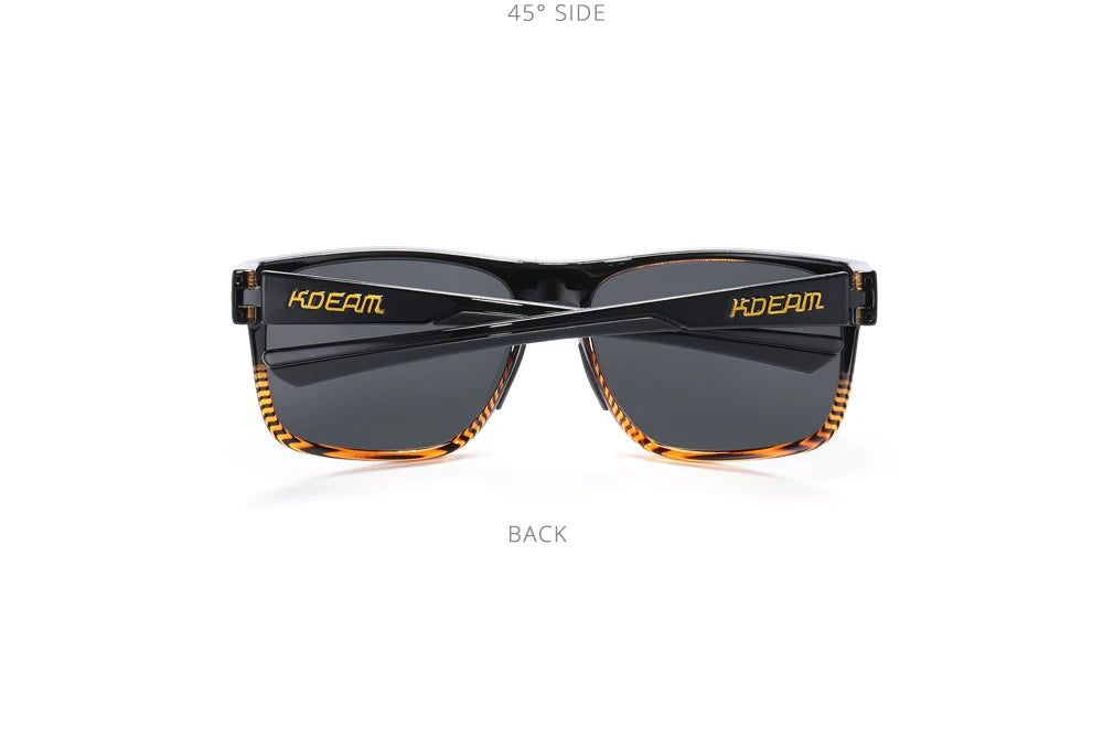 Sonnenbrille quadratisch photochrom polarisiert rutschfest Outdoor Unisex