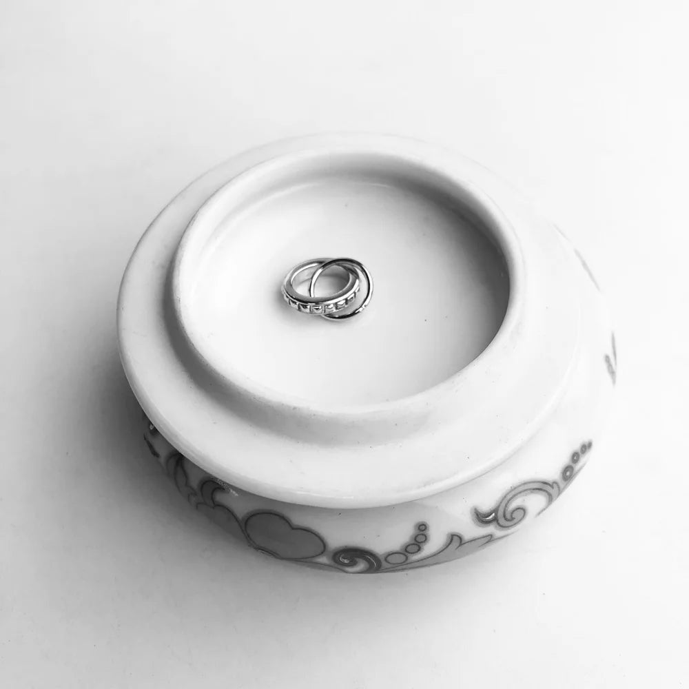 Damen-Charm-Anhänger Studs Träger Europa II aus Sterlingsilber