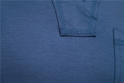 Herren T-Shirt aus hochwertiger Baumwolle mit klassischem V-Ausschnitt