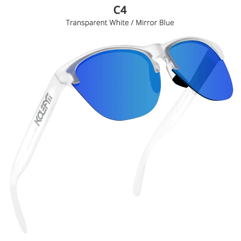 Sonnenbrille Lifestyle Fahren TR90 halbrandlos ultraleicht polarisiert Unisex