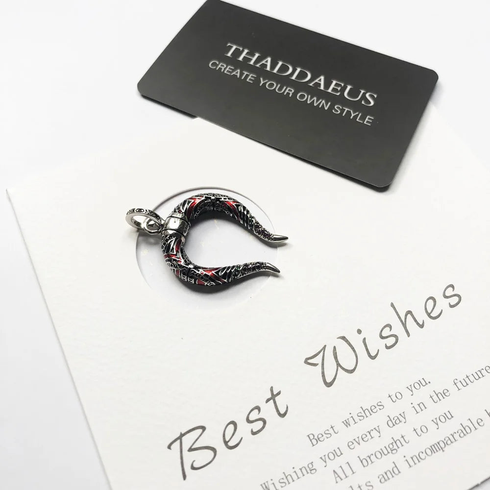 Damen-Anhänger Chinesischer Drache ethnisch aus Sterlingsilber