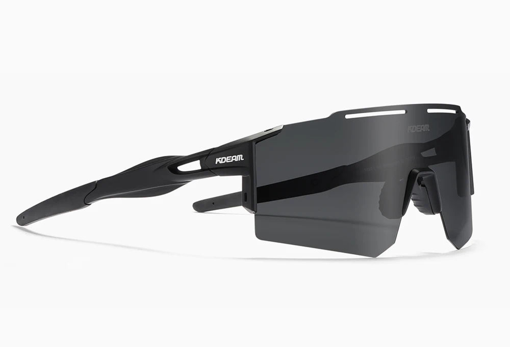 Sonnenbrille Sport TR90 polarisiert 1,2mm Glas Gummisteg winddicht Herren