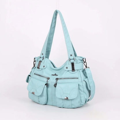 Damen-Handtasche Multifunktionale PU-Tasche Großes Fassungsvermögen Alltagsbegleiter