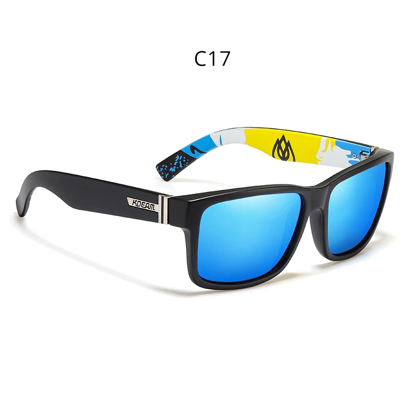 Sonnenbrille Sport polarisiert Surfen Wandern transparent UV400 Unisex