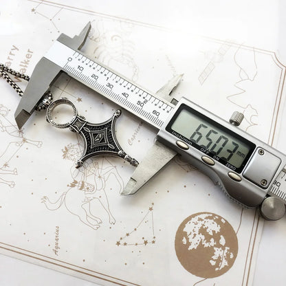 Damen-Halskette Ethno Kreuz Strand Rebel klassisch aus Sterlingsilber