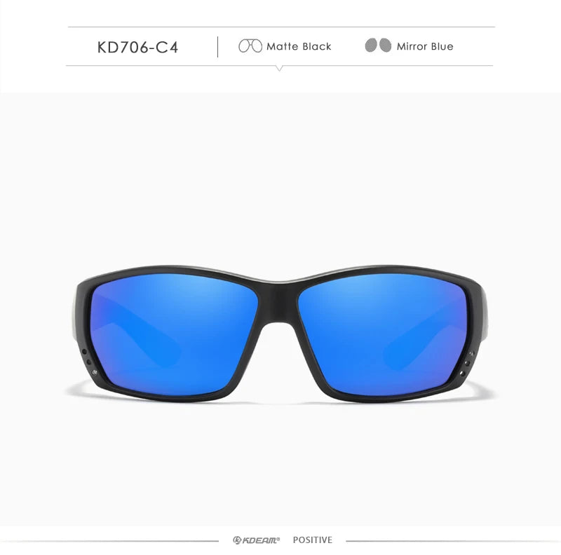 Sonnenbrille Sport TR90 polarisiert UV400 Angeln Outdoor Herren Top-Design