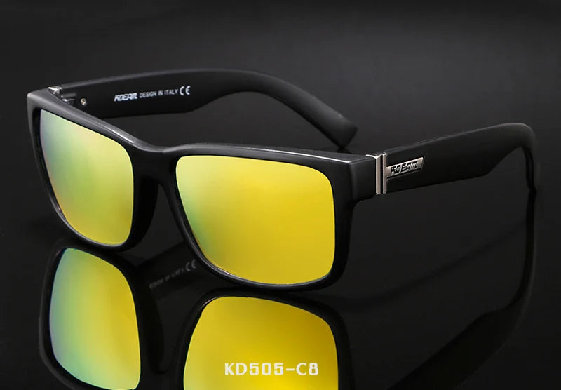 Sonnenbrille Sport polarisiert photochrom Fahren auffällige Farben Hartbox