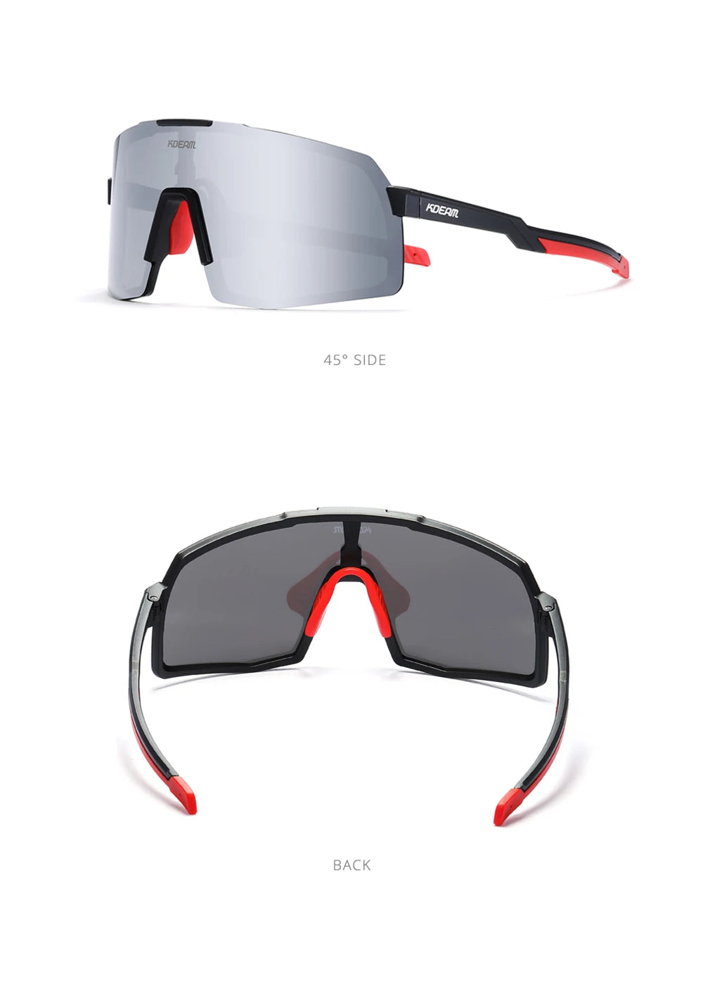 Sonnenbrille Sport TR90 polarisiert UV400 Laufen Angeln Outdoor Herren