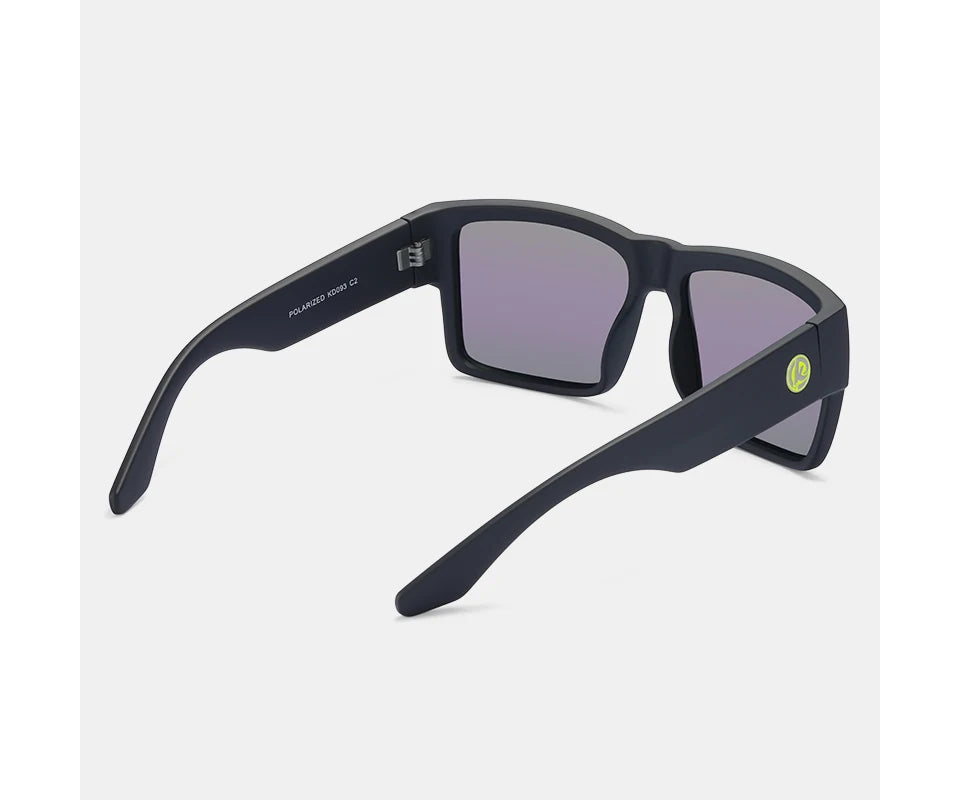 Sonnenbrille quadratisch polarisiert UV400 Punk-Stil elastisch Herren