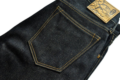 Herren Jeans aus Baumwolle und Leinen im Taper Fit mit 16,5 Unzen