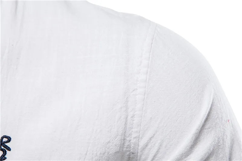 Herren Hemd aus 100 Prozent Baumwolle in einfarbigem Design für Frühling