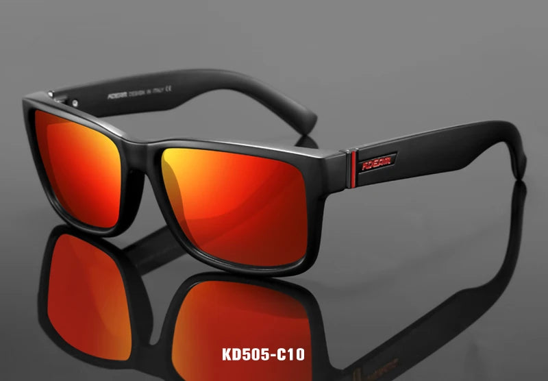 Sonnenbrille Sport polarisiert photochrom Fahren auffällige Farben Hartbox