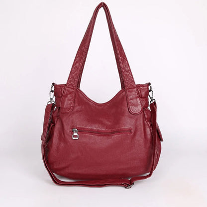 Damen-Handtasche Multifunktionale PU-Tasche Großes Fassungsvermögen Alltagsbegleiter