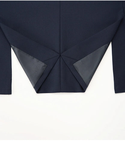 Luxuriöses Herrenanzug-Set aus 100% Wolle in Schwarz – Slim-Fit Blazer und Hose für Business, Alltag und Hochzeit
