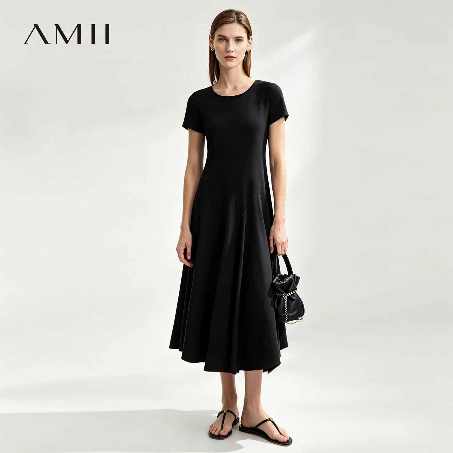 Stilvolles Damen Midikleid Mit Stretch Für Büro Und Alltag