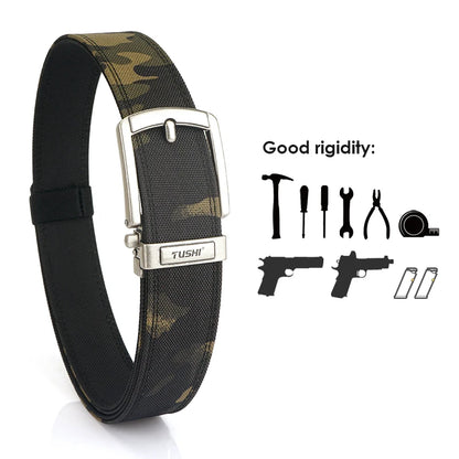 VATLY Rigid Tactical Gürtel Herren Nylon Metall-Schnalle Duty Casual